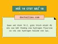 Giải thích nhiệt độ sôi cao bất thường của hydrogen fluorine
