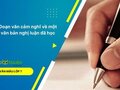 Đoạn văn cảm nghĩ về một văn bản nghị luận đã học