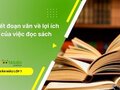 Viết đoạn văn về lợi ích của việc đọc sách