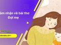Cảm nhận về bài thơ Đợi mẹ