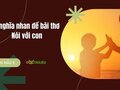 Ý nghĩa nhan đề bài thơ Nói với con