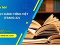 Soạn bài Thực hành tiếng Việt trang 32 lớp 8 tập 2 CTST