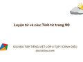 Luyện từ và câu: Tính từ trang 90 lớp 4 Cánh diều tập 1