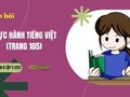 Soạn bài Thực hành tiếng Việt trang 105 lớp 8 tập 2 CTST