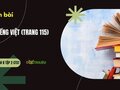 Soạn bài Tiếng Việt trang 115 Ngữ văn 8 tập 2 Chân trời sáng tạo