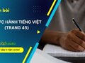 Soạn bài Thực hành tiếng Việt trang 45 lớp 11 tập 2 CTST