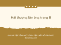Hải thượng lãn ông trang 8 lớp 4 Kết nối tri thức với cuộc sống