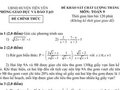 Đáp án đề khảo sát chất lượng Toán 9 2023 Huyện Tiên Yên tháng 12