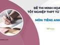 Đề minh họa thi tốt nghiệp THPT môn Anh 2025