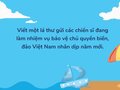 Vận dụng 1 trang 89 Lịch Sử 11: Viết một lá thư gửi các chiến sĩ