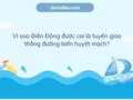 Vì sao Biển Đông được coi là tuyển giao thông đường biển huyết mạch