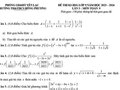 Đề khảo sát HSG Toán 9 lần 3 năm 2023 Hồng Phương - Vĩnh Phúc