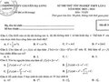Đề thi thử THPT Quốc gia 2024 môn Toán Chuyên Hạ Long - Quảng Ninh