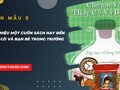 Giới thiệu một cuốn sách hay đến thầy cô và bạn bè trong trường