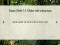 Soạn Sinh 11 Bài 23 Chân trời: Khái quát về sinh sản ở sinh vật