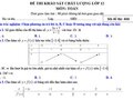Đề khảo sát chất lượng Toán 12 năm 2024 trường THPT Kiến Thụy