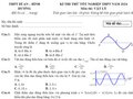 Đề thi đề thi thử THPT quốc gia 2024 môn Lý trường Dĩ An có đáp án