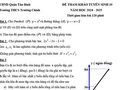 Đề thi thử tuyển sinh lớp 10 môn toán 2024 THCS Trường Chinh