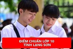 Điểm chuẩn lớp 10 tỉnh Lạng Sơn năm 2020