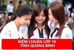 Điểm chuẩn vào 10 năm 2020 - 2021 tỉnh Quảng Bình
