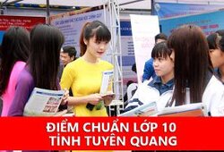 Điểm chuẩn vào lớp 10 tỉnh Tuyên Quang 2018/2019