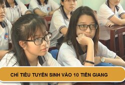 Chỉ tiêu tuyển sinh vào lớp 10 năm 2019 tại Tiền Giang