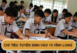 Chỉ tiêu tuyển sinh vào lớp 10 năm 2019 tại Vĩnh Long