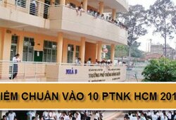 Điểm chuẩn vào lớp 10 trường Phổ thông Năng khiếu TPHCM 2019