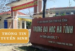 Đại học Hà Tĩnh tuyển sinh năm 2020