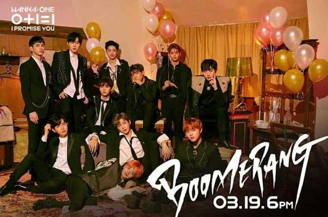 boomerang lyrics - loi bai hat boomerang cua wanna one