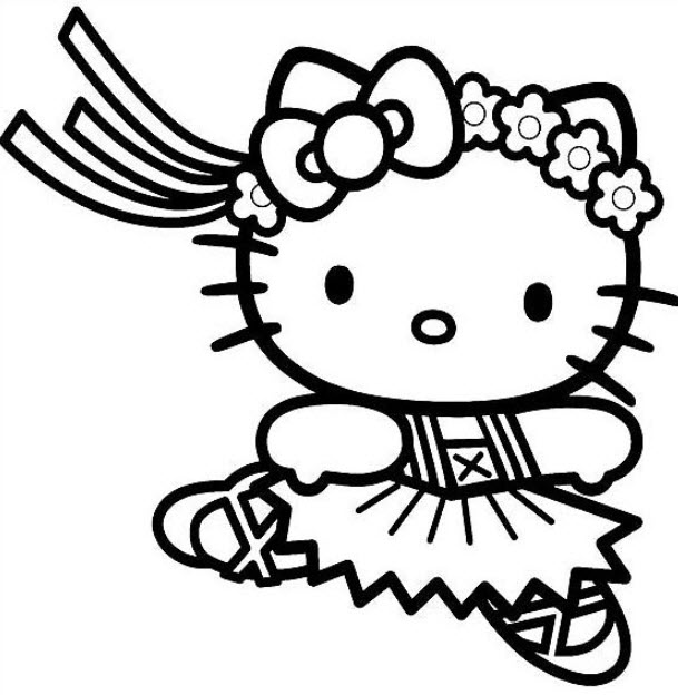 Tổng Hợp Tranh Tô Màu Hello Kitty Đẹp Nhất Hiện Nay - Họa Mi