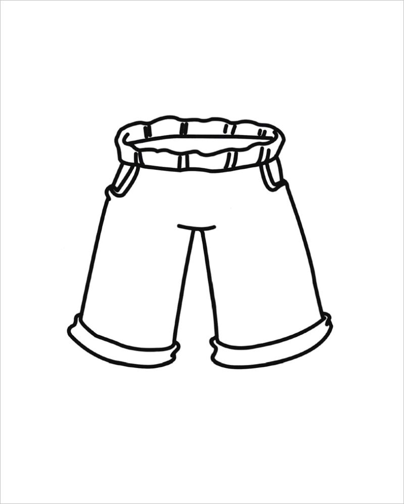 Tải ngay bộ tranh tô màu quần áo cho bé gái vô cùng đáng yêu