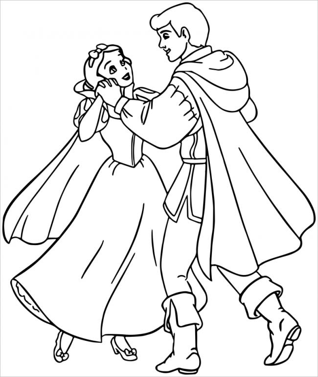 hình ảnh hoàng tử nắm tay công chúa Bạch Tuyết
