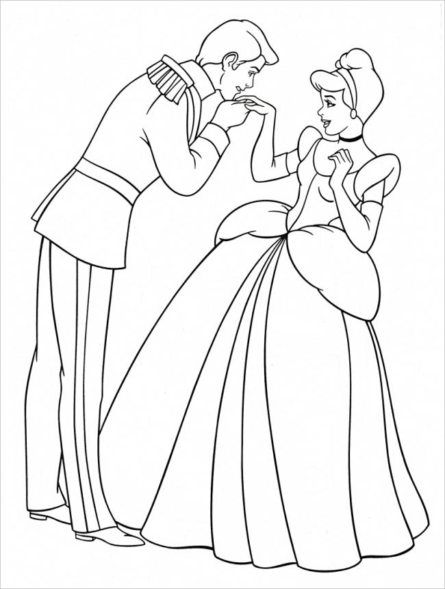 Tuyển tập tranh tô màu công chúa và hoàng tử được tải về nhiều nhất