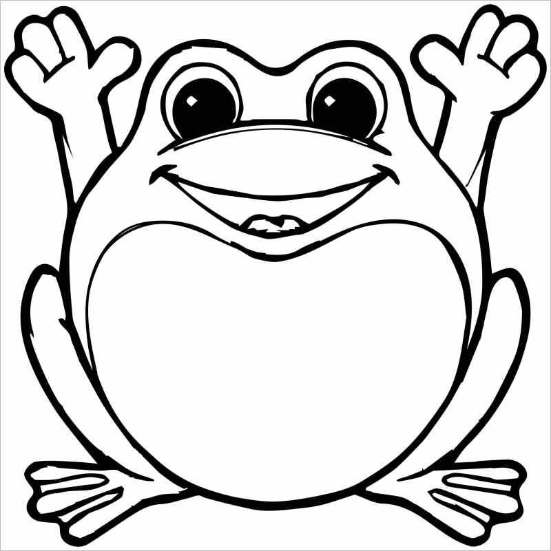Hướng dẫn cách vẽ CON ẾCH Tô màu CON ẾCH  How to draw a frog  YouTube