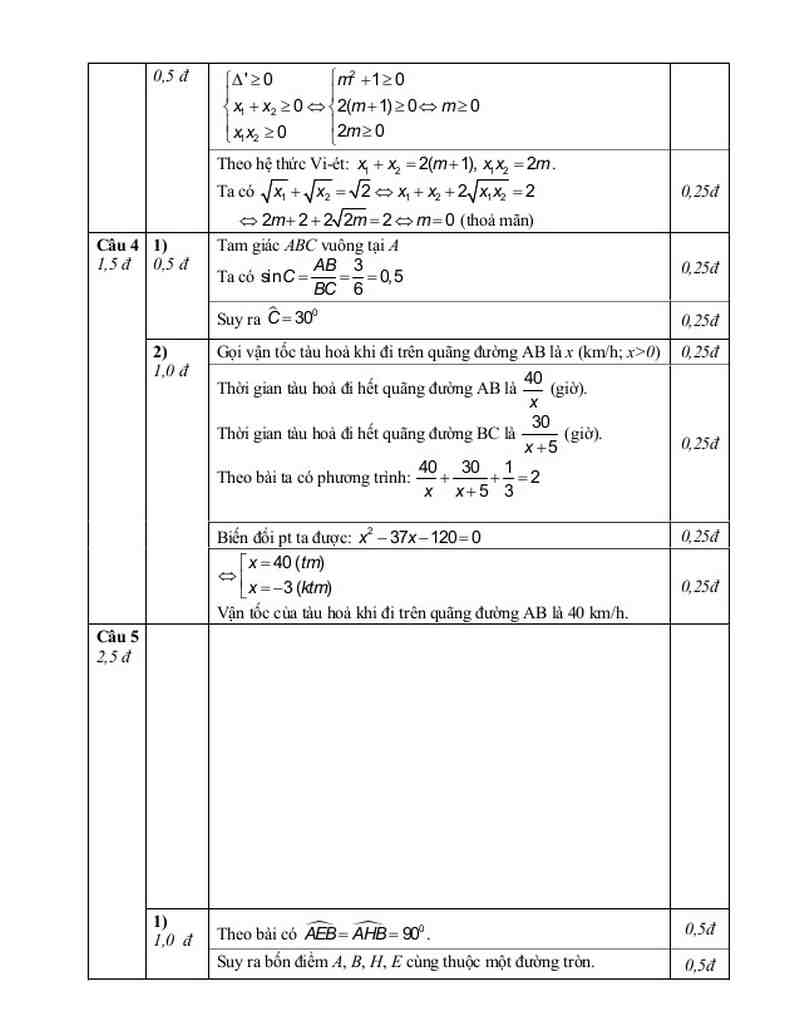 Hướng dẫn giải Đề thi vào lớp 10 môn toán sở GD&ĐT Hưng Yên năm 2015-2016