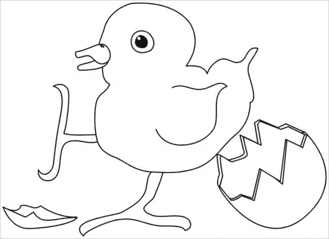Hướng dẫn vẽ con gà - Tô màu trực tuyến