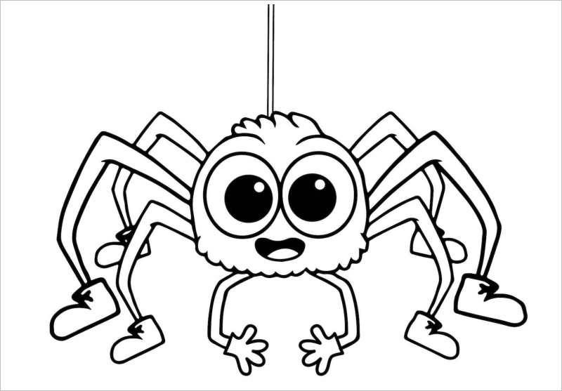 Download bộ sưu tập tranh tô màu người nhện