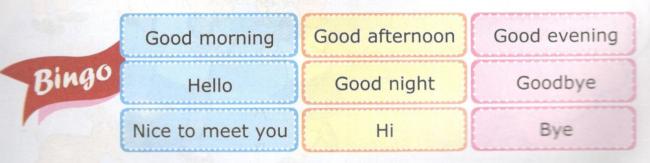 Giải bài tập môn Tiếng Anh lớp 4: Lesson 2 Unit 1 bài 6