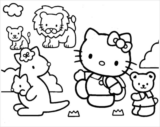 hình ảnh Hello Kitty và các bạn