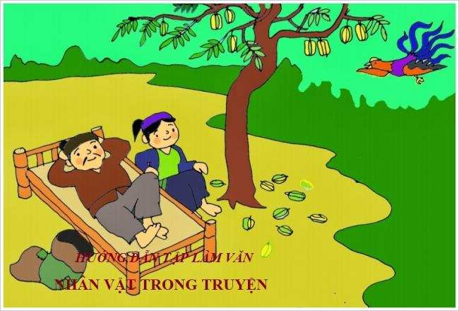 Tập làm văn lớp 4 Nhân vật trong truyện trang 13, 14 SGK Tiếng Việt 4 tập 1