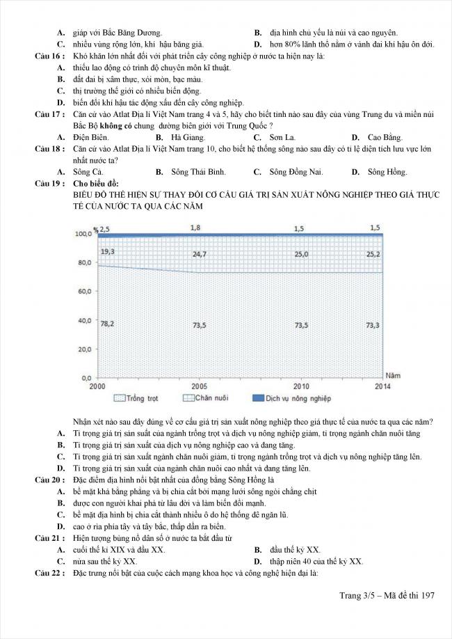 đề thi thử địa lý THPT Lý Thái Tổ, tỉnh Bắc Ninh 2018 (3)