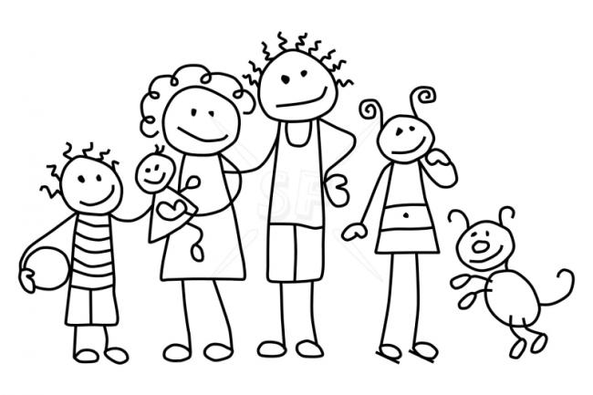 Tranh tô màu gia đình: Tô màu tranh gia đình là cách thú vị để cả gia đình gần lại với nhau. Hình ảnh chúng ta cùng nhau tô màu sẽ là kỷ niệm đáng nhớ cho mỗi thành viên trong gia đình.
