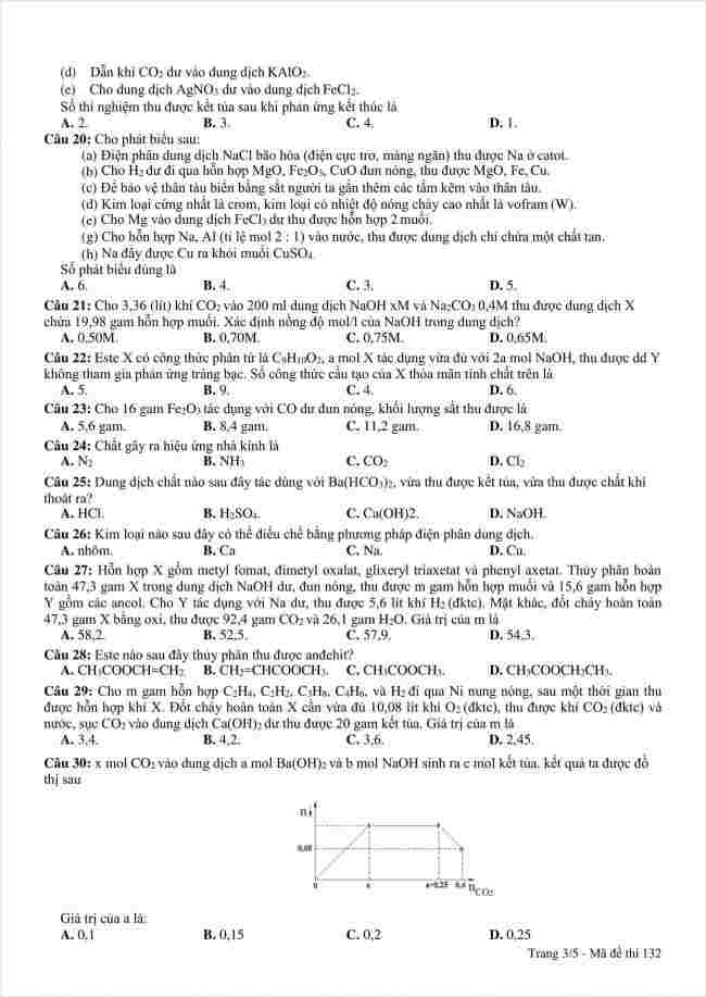 đề thi thử môn hóa THPT Cẩm Thủy 1 năm 2018 (3)