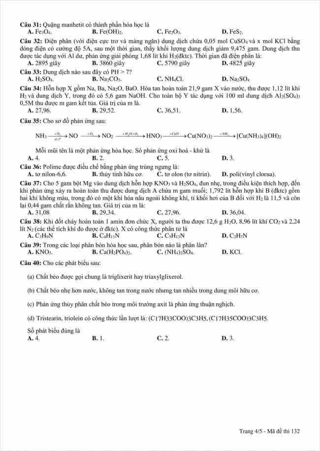 đề thi thử môn hóa THPT Cẩm Thủy 1 năm 2018 (4)