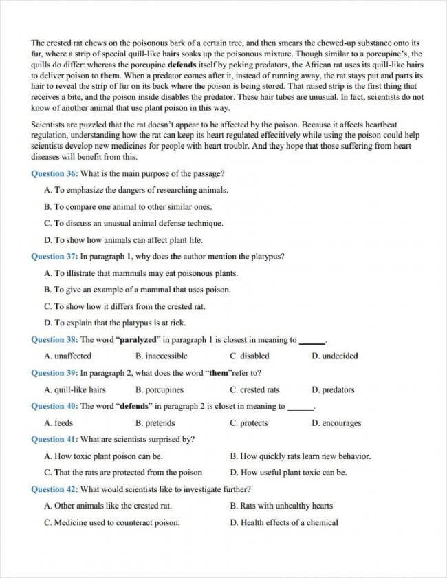 đề anh thi thử THPT chuyên đại học Vinh lần 2 năm 2018 (6)