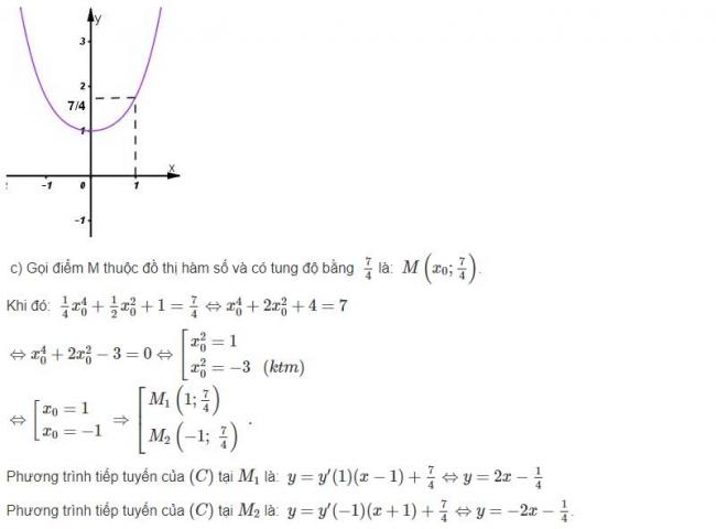 Đáp án bài 7 trang 44 sgk giải tích lớp 12 phần 2