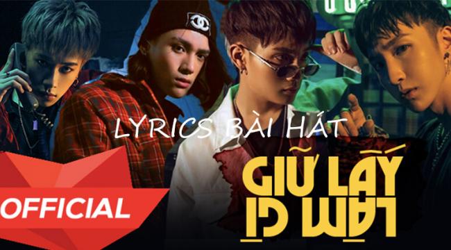 Lời bài hát Giữ lấy làm gì - Monstar (ST319)