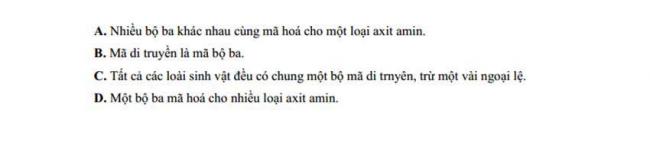 Đề thi thử môn Sinh thptqg năm 2018 trường Chuyên Hà Giang – Hà Giang trang 9