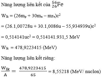 Đáp án bài 7 trang 187 sgk lý lớp 12